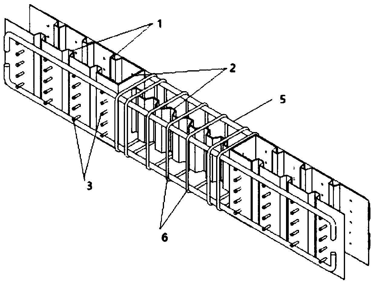 An Assembled Coupling Beam with Built-in Profiled Steel Groove Structure
