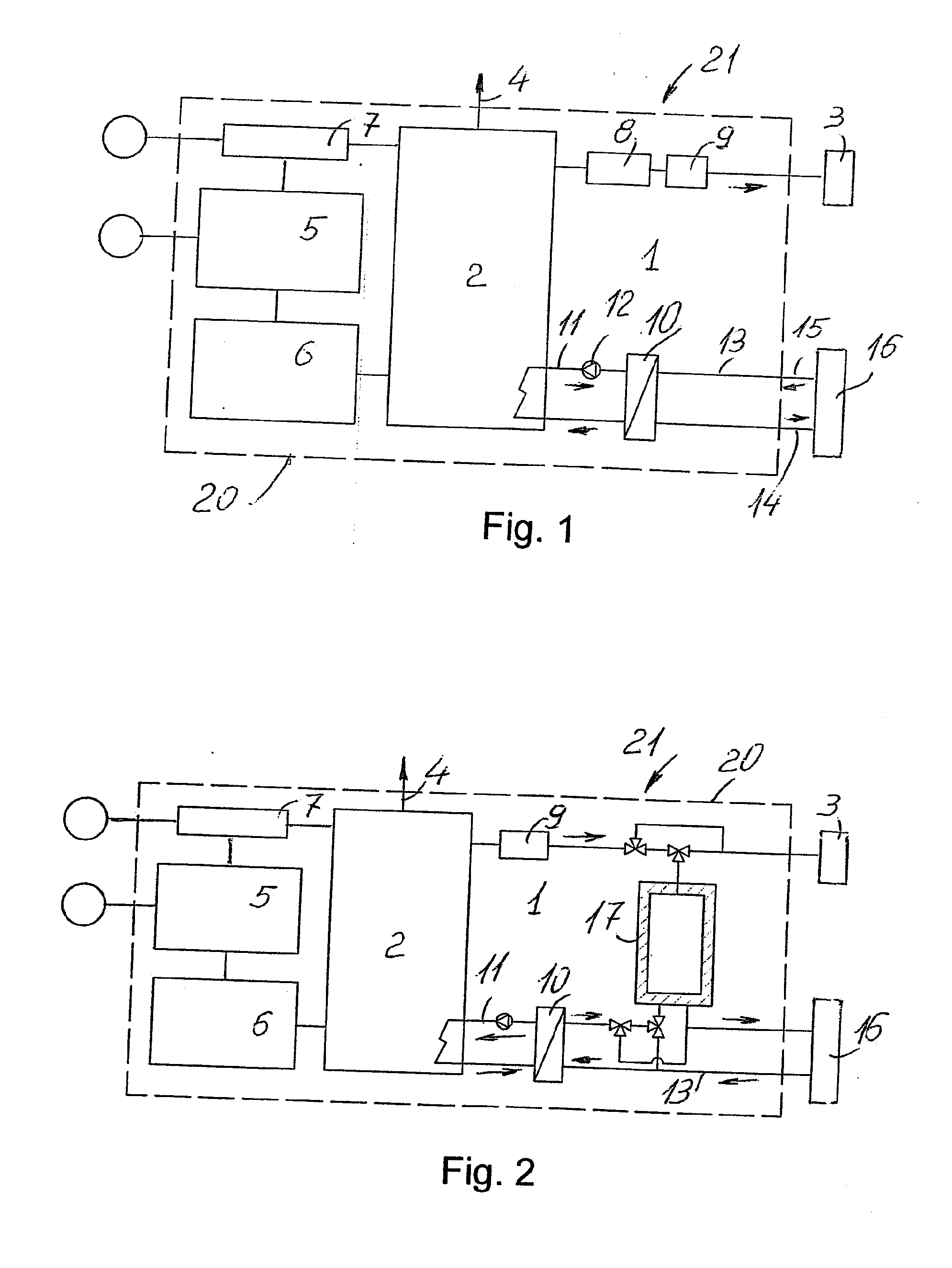 Hydrogen generator system for a catalytic hydrogen burner