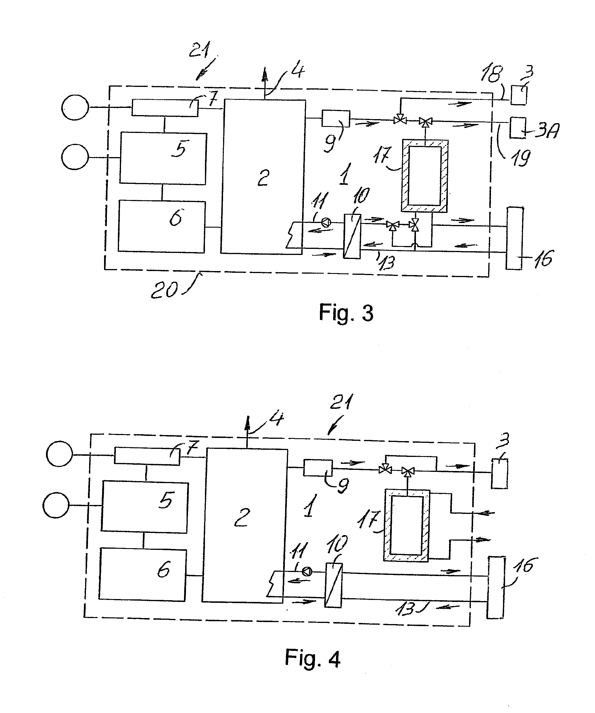 Hydrogen generator system for a catalytic hydrogen burner