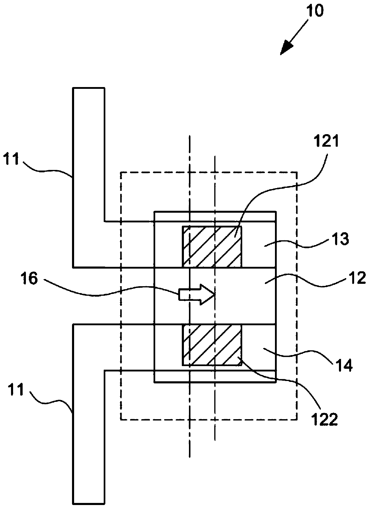 Welding structure for avoiding Mini LED displacement