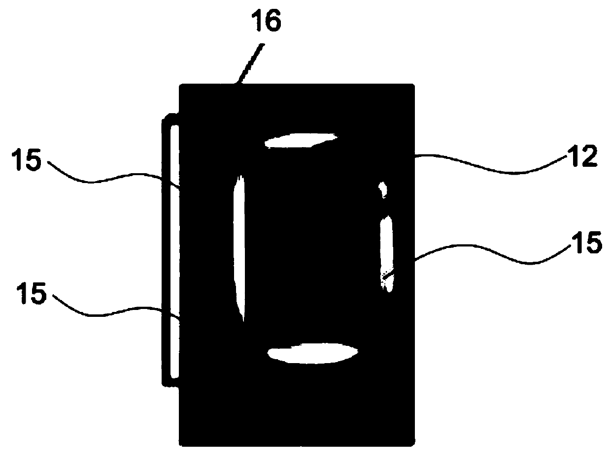 Welding structure for avoiding Mini LED displacement