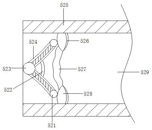 Novel water-saving anti-seepage treatment device for irrigation main canal of irrigation area