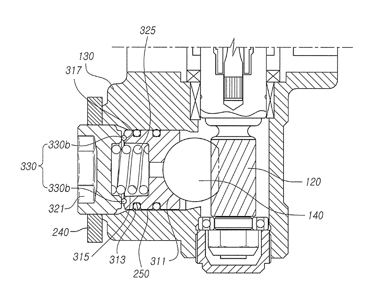 Rack bar supporting device of steering apparatus for vehicle