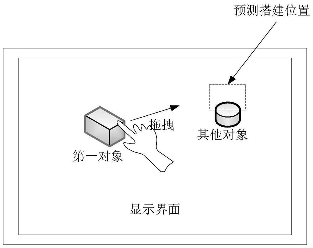 A processing method, device, electronic equipment and teaching aid system for virtual teaching aids