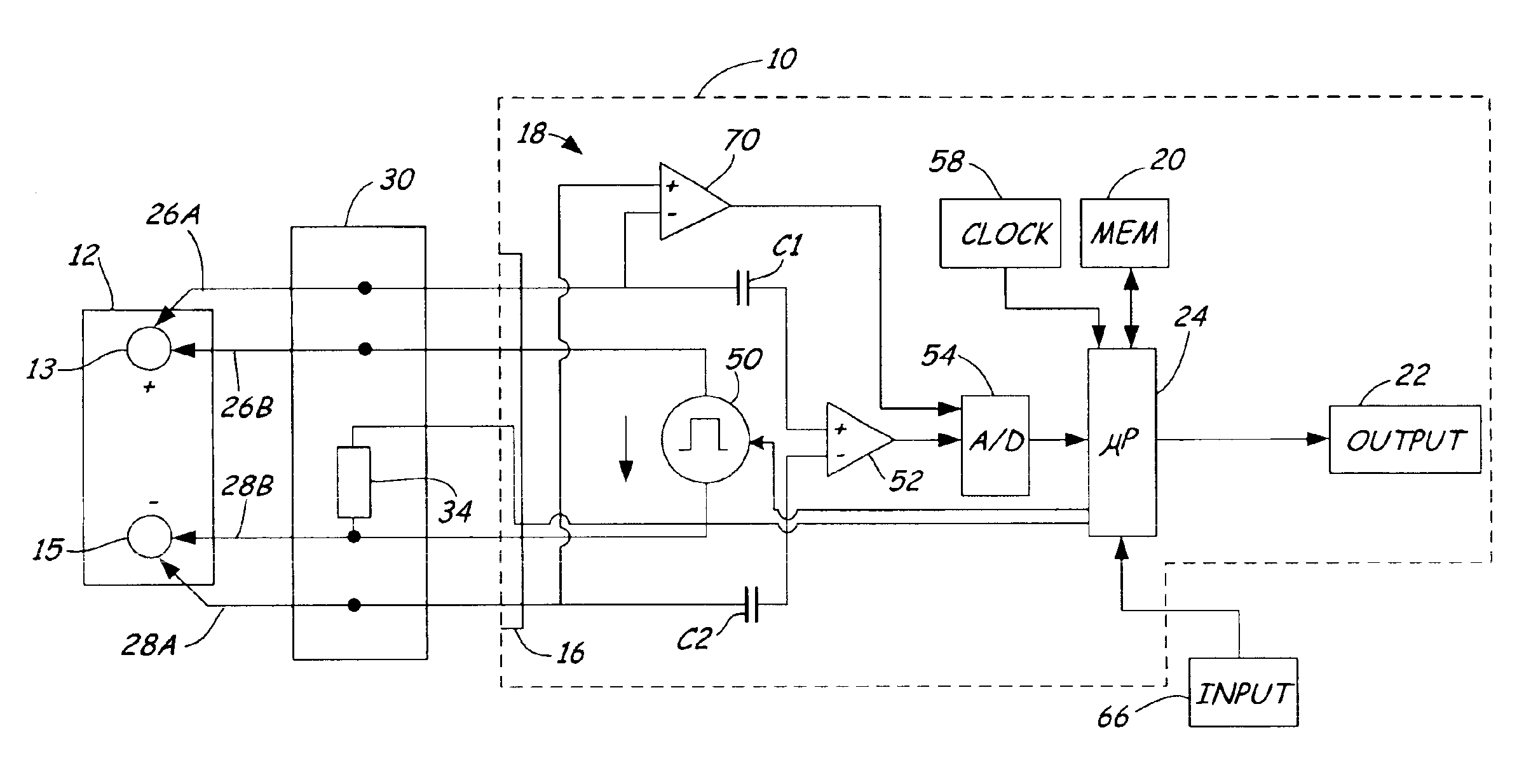 Electronic battery tester