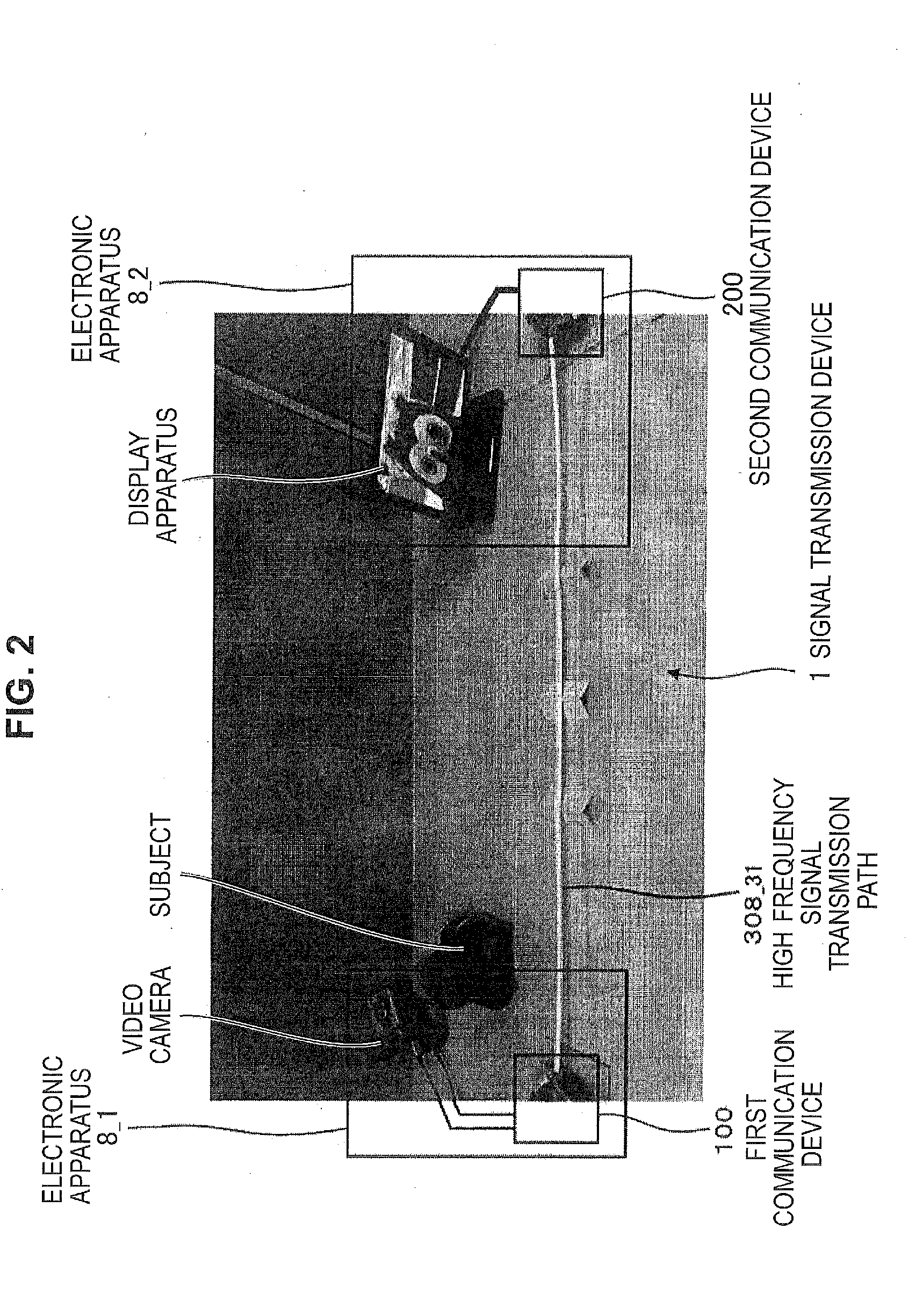 Signal transmission device, receiving circuit, and electronic apparatus