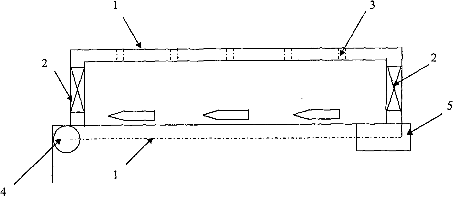 Method for improving tide coastline dock ship grade and semi-submersible harbor basin