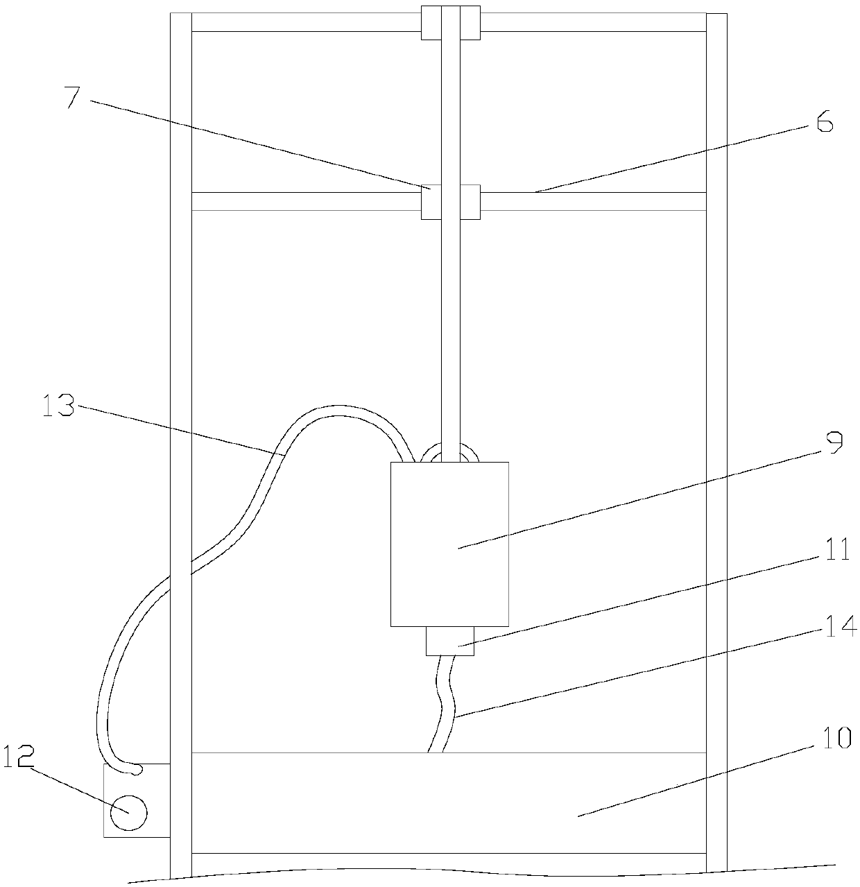 Intraoperative body position traction frame in shoulder arthroscopy operation