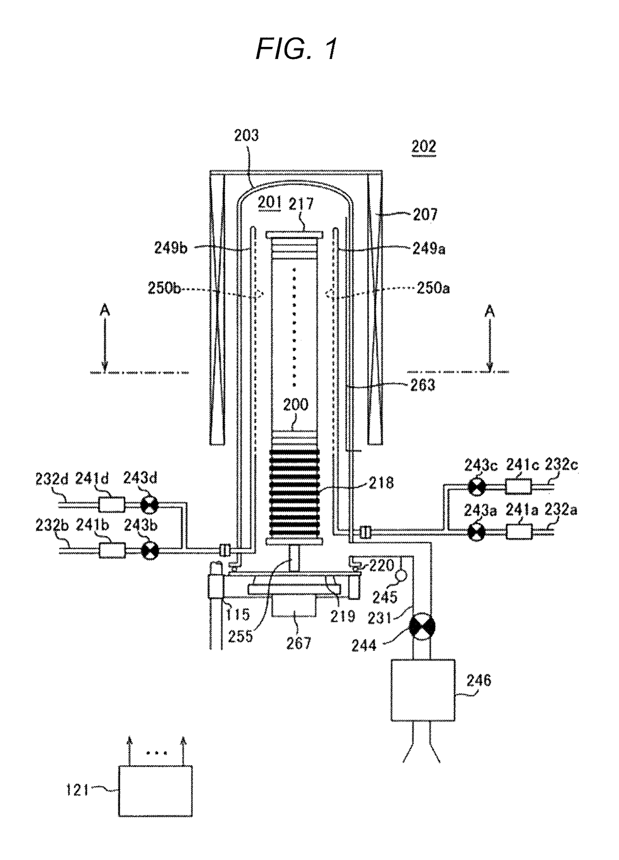 Gas supply nozzle, substrate processing apparatus, and non-transitory computer-readable recording medium