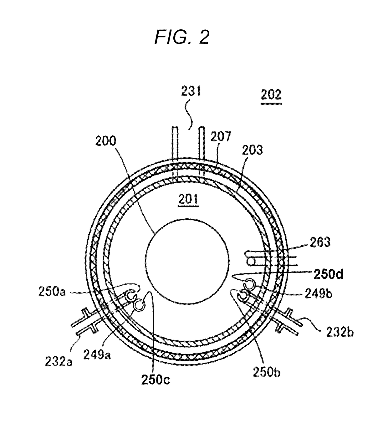 Gas supply nozzle, substrate processing apparatus, and non-transitory computer-readable recording medium