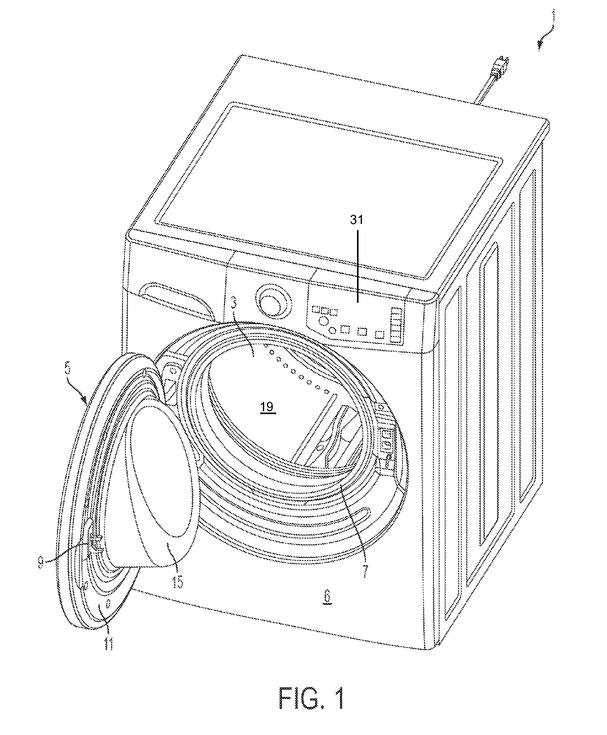 Automatic Laundry Washer with Active Venting