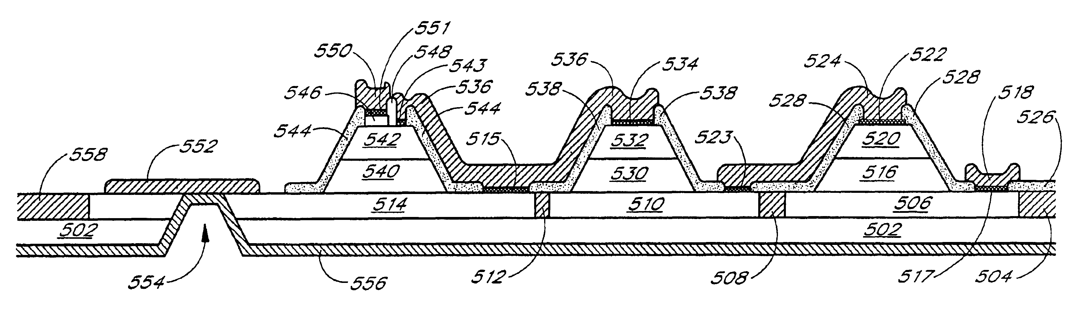 Compound semiconductor protection device for low voltage and high speed data lines