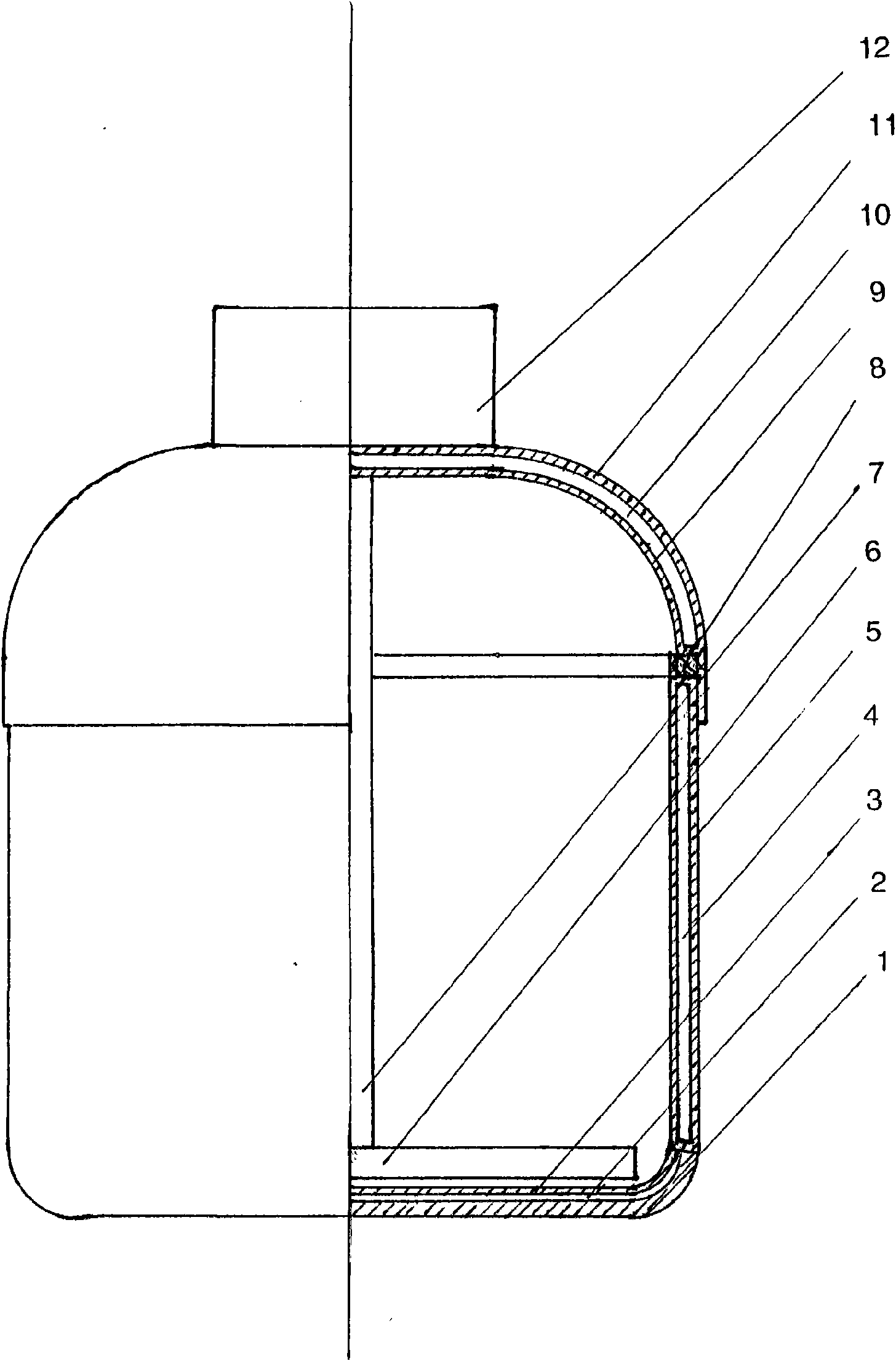 Cooker containing enthalpy