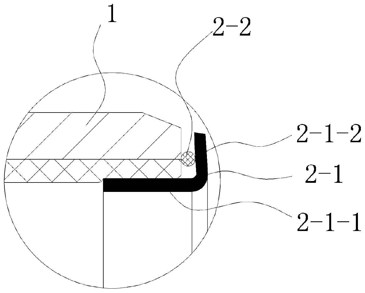 Metal-plastic composite tube provided with enhanced sealing mechanisms on end parts and manufacturing method thereof