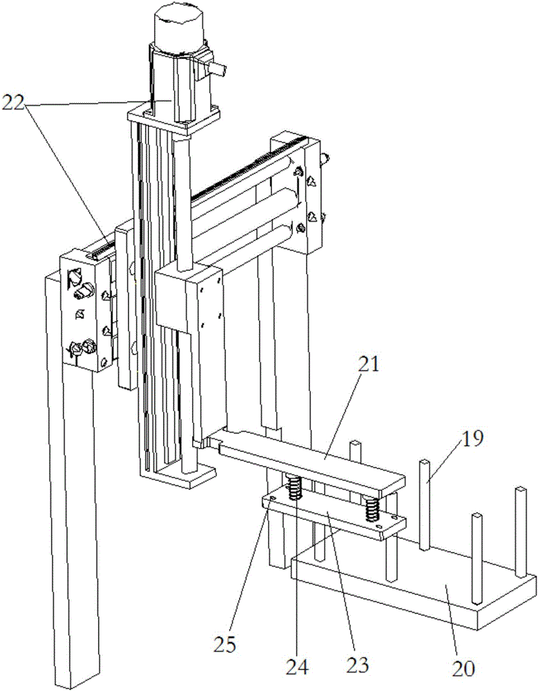 High-speed thermal-shrinkage-bag bagging machine