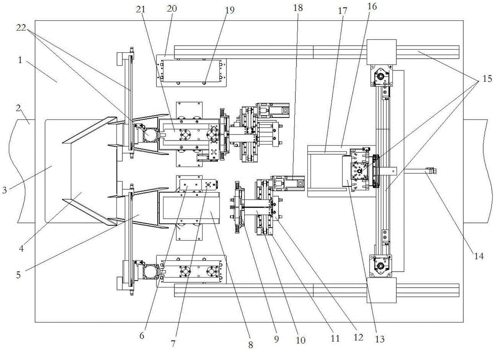 High-speed thermal-shrinkage-bag bagging machine