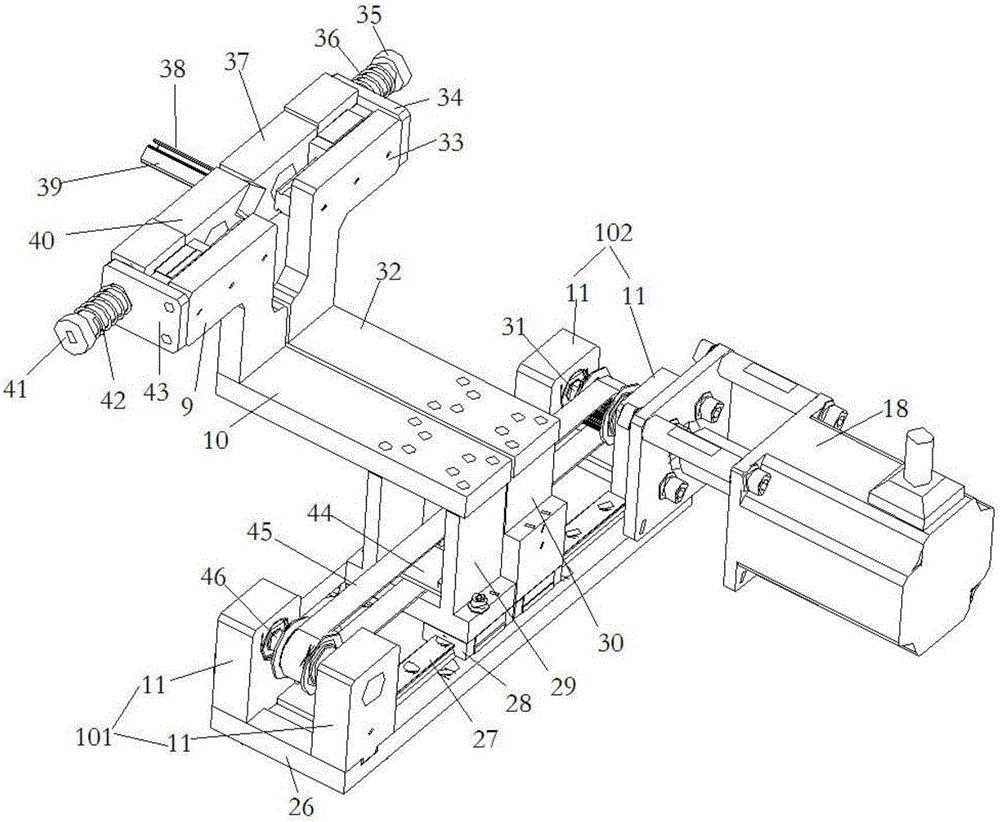 High-speed thermal-shrinkage-bag bagging machine