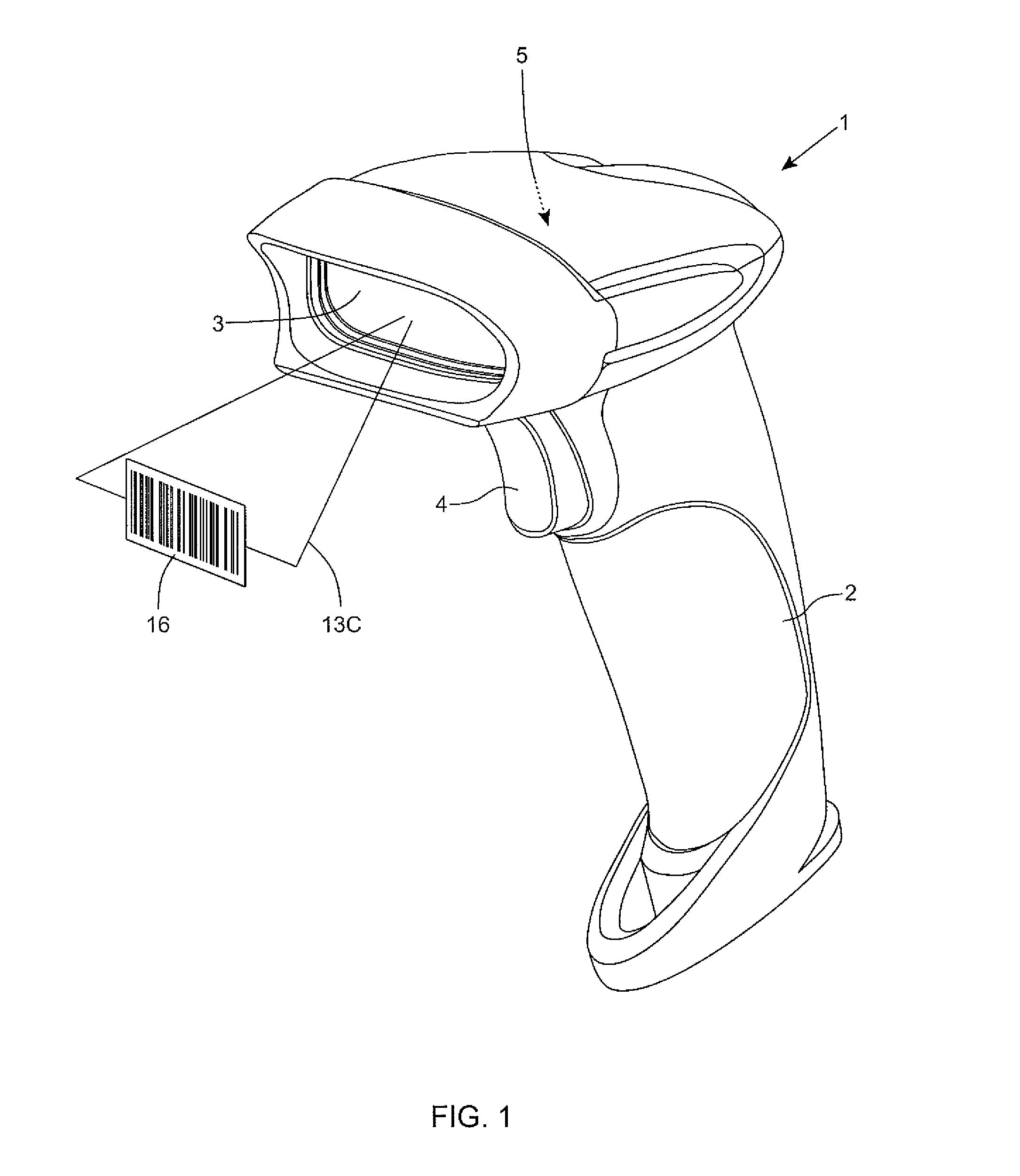 Scanning assembly for laser based bar code scanners