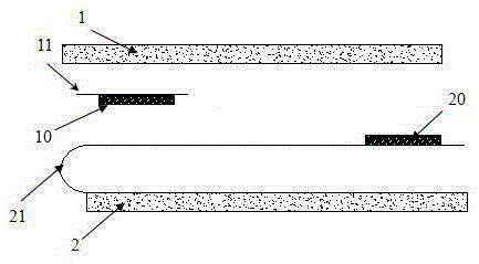 Electrode group structure of a polymer pouch battery