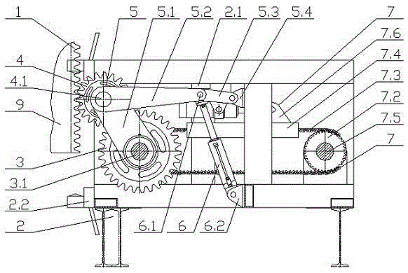 A force-limiting double-release lock tank device