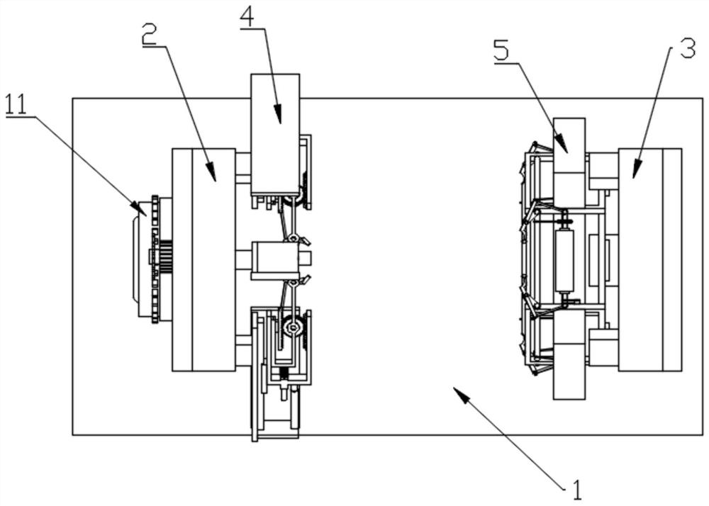 Separation and recovery device based on waste cable