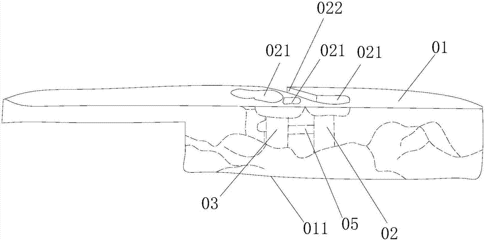 Treatment guide plate for root canal treatment and preparation method thereof