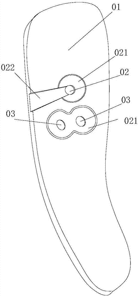 Treatment guide plate for root canal treatment and preparation method thereof