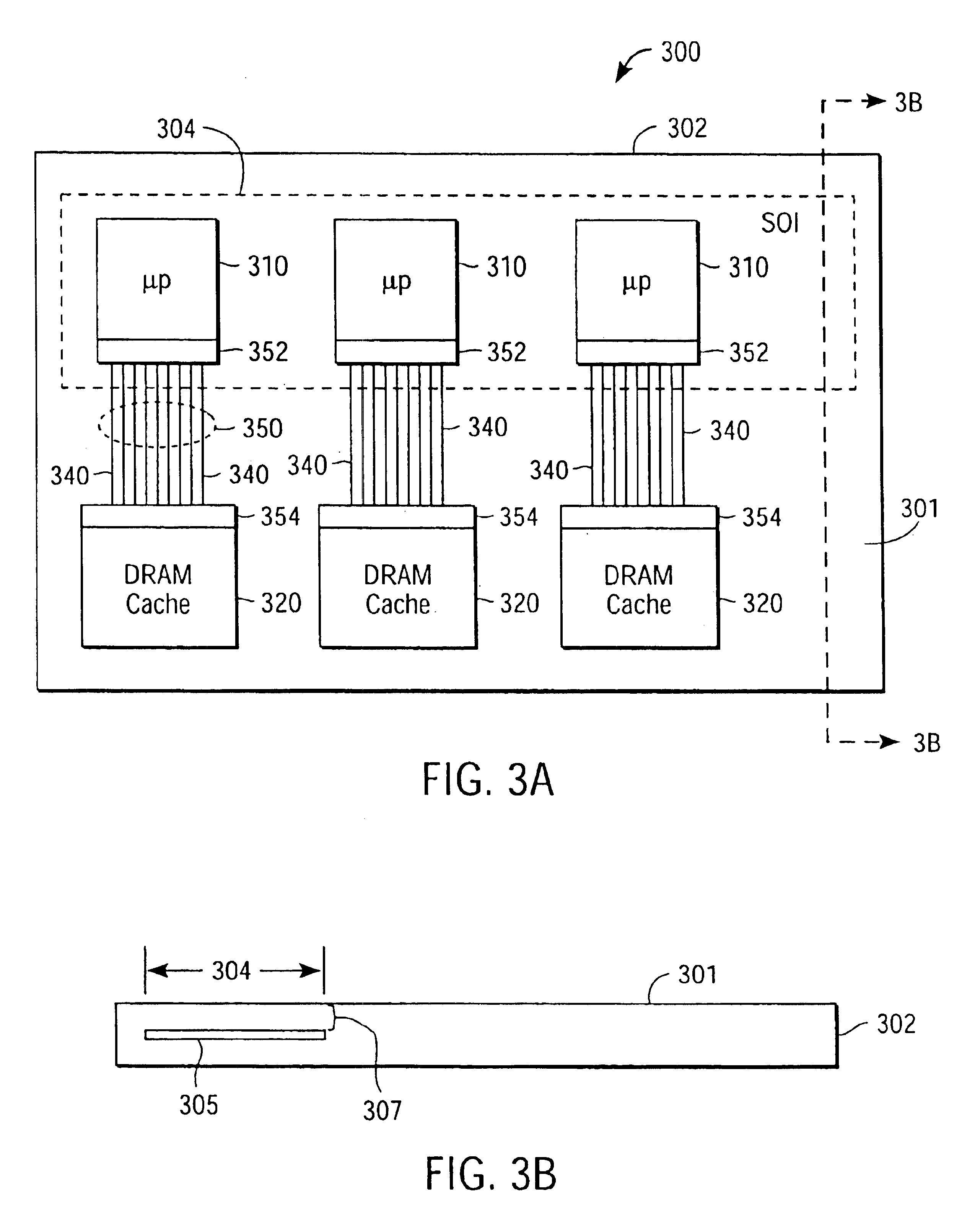 Hybrid bulk/silicon-on-insulator multiprocessors