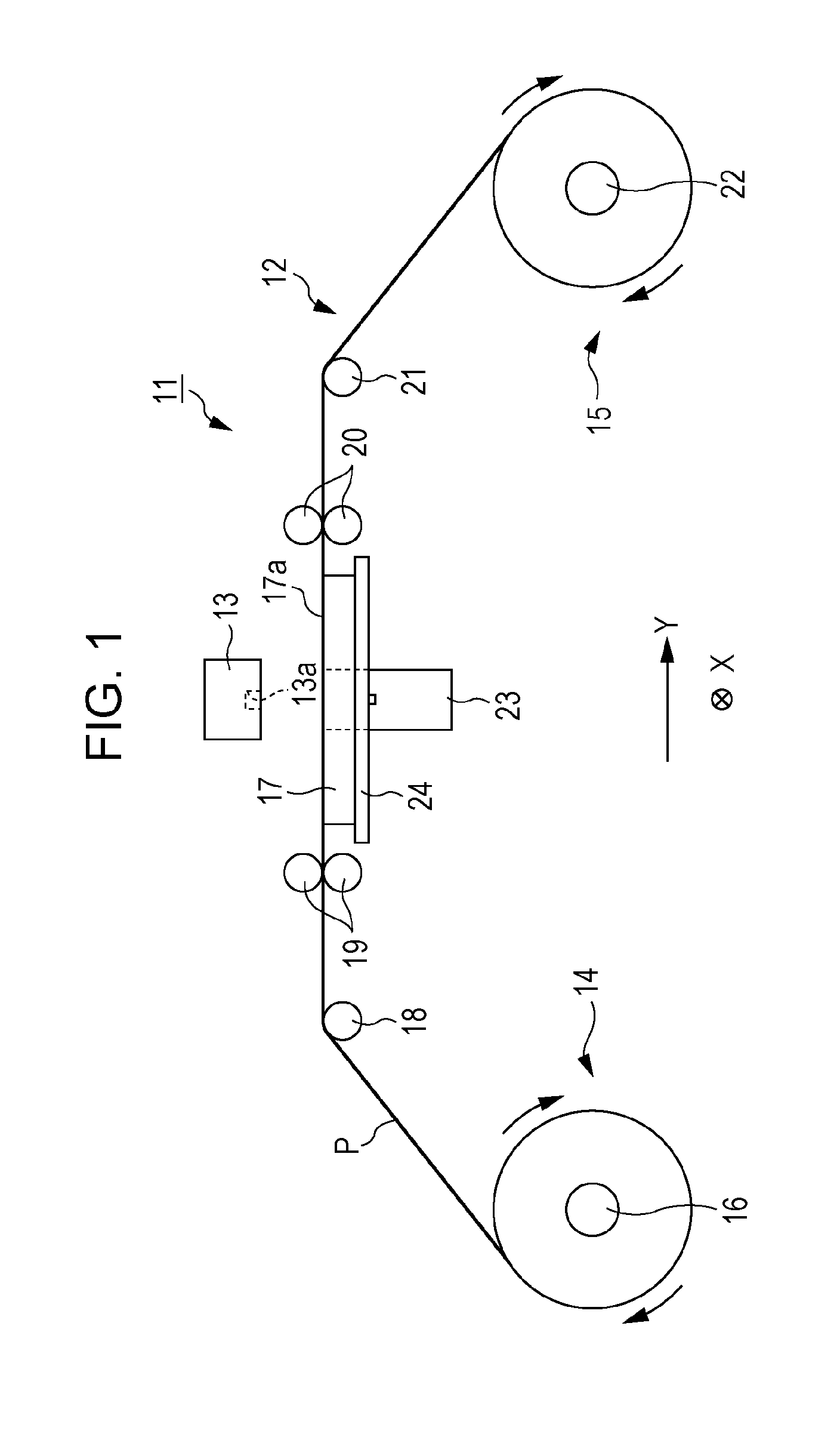 Transportation device and recording apparatus