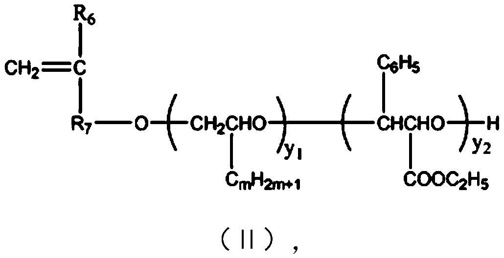 Early-strength viscosity-reducing polycarboxylate superplasticizer containing three viscosity-reducing functional groups and preparation method thereof