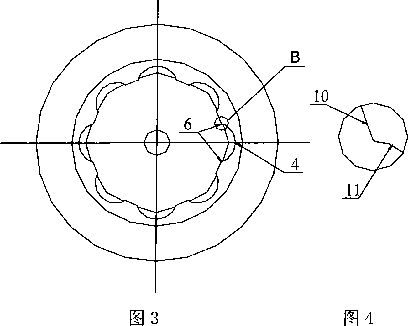 Combustion system applied in direct injection diesel