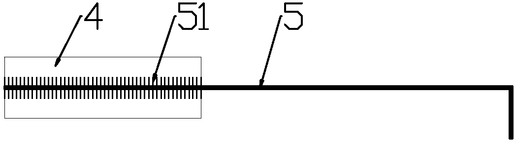 Connecting method of non-supporting-type composite floor slab and PEC shear wall