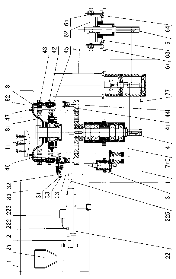 Equipment for processing plastic bottle cap by extrusion compression molding