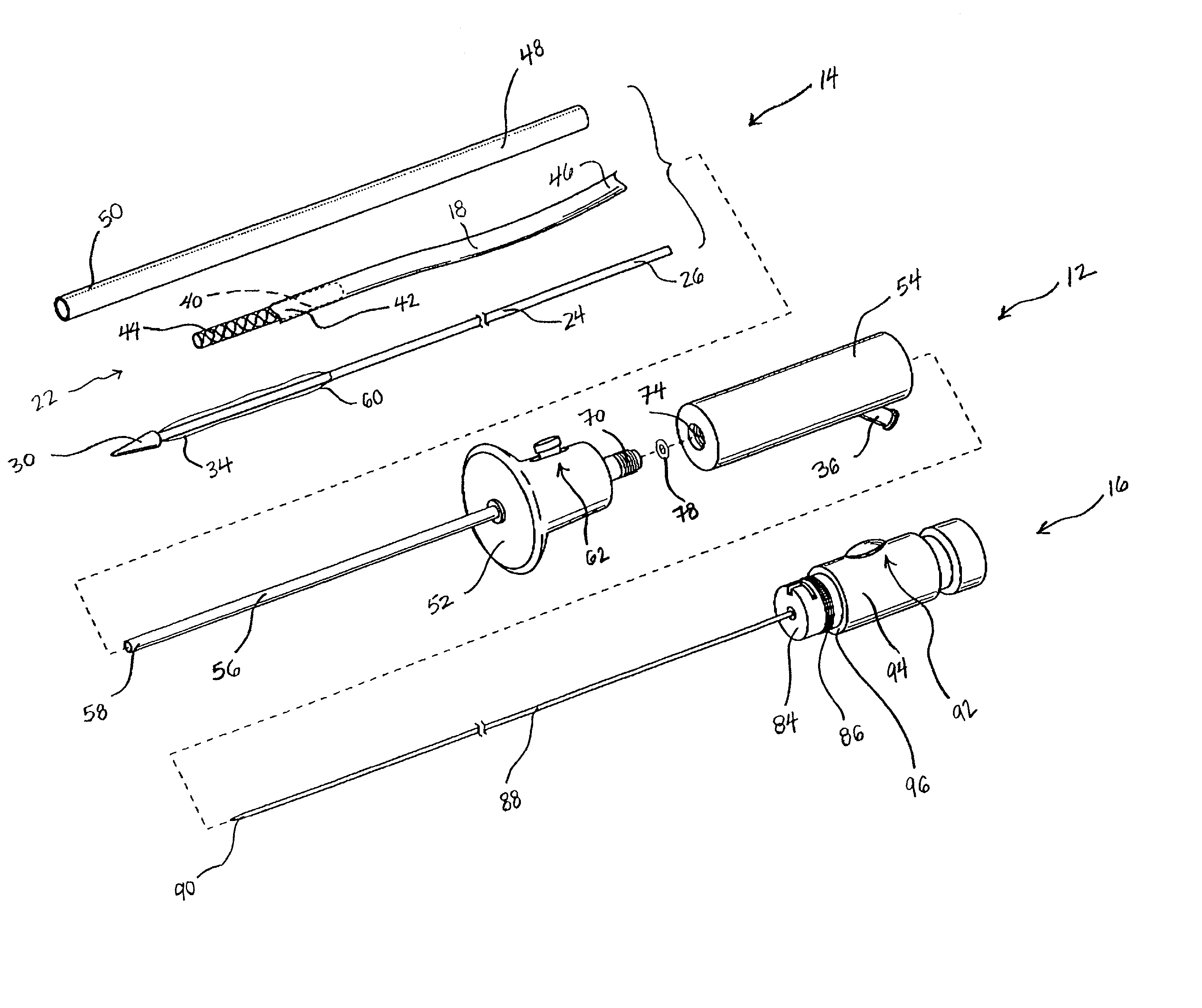 Methods and devices for bypassing an obstructed target vessel by placing the vessel in communication with a heart chamber containing blood