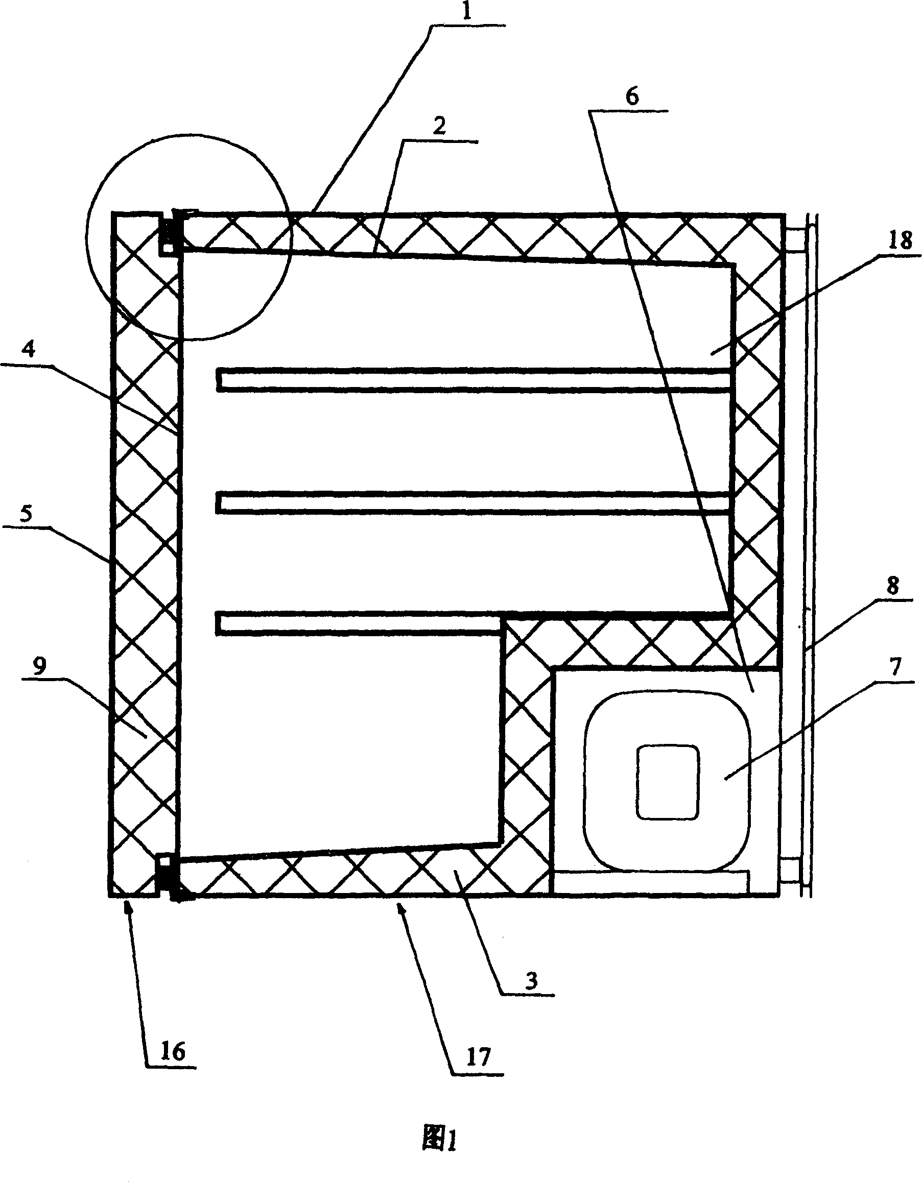 Refrigerator chamber and its manufacture