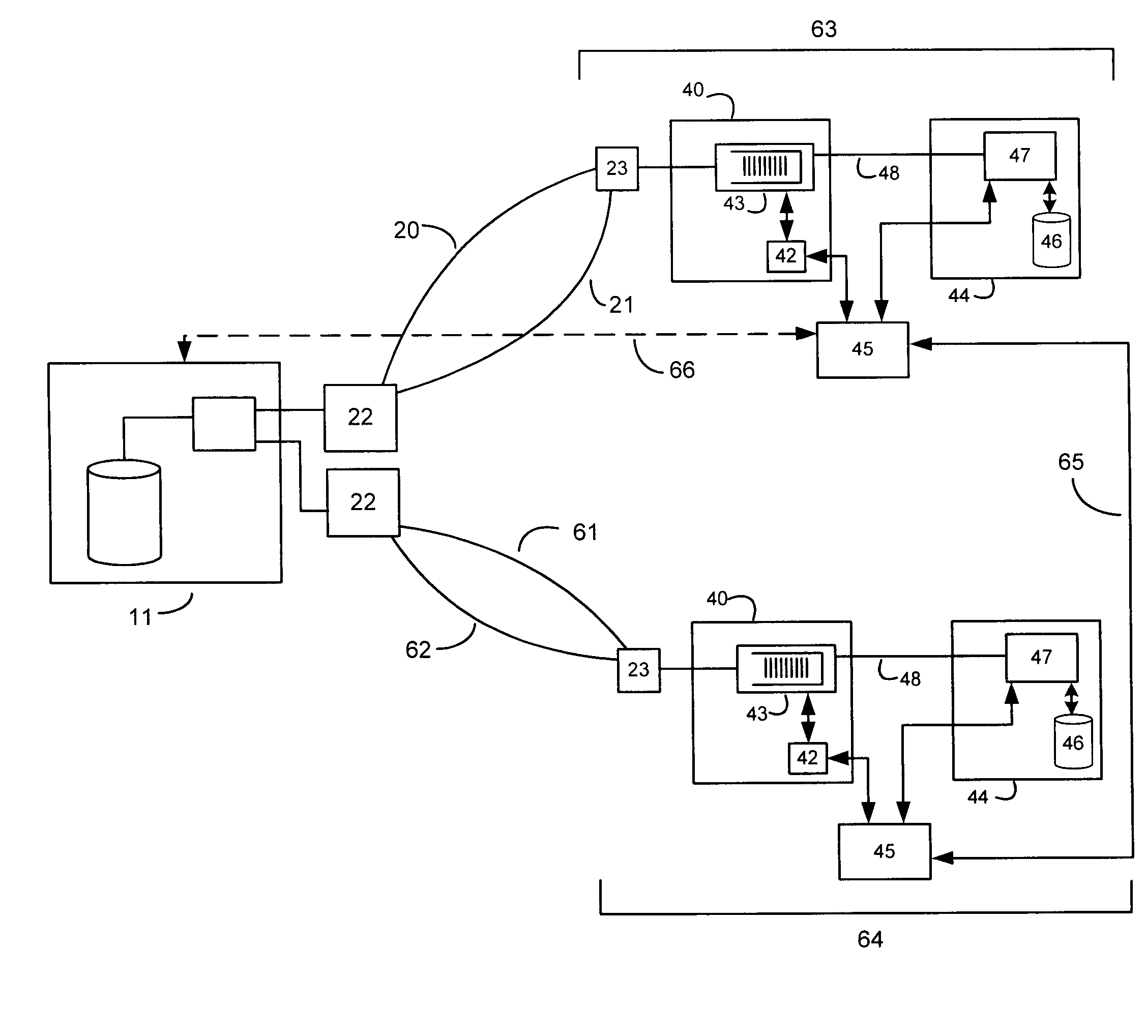 Data mirroring system