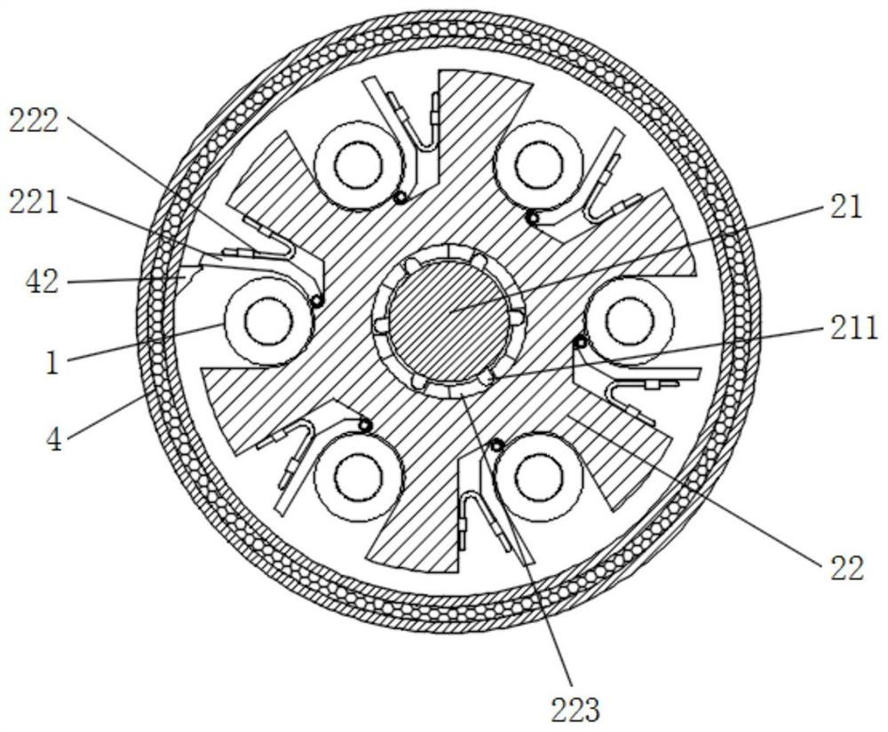 Constant-temperature traditional Chinese medicine acupuncture needle capable of being automatically inserted into skin for traditional Chinese medicine acupuncture department and use method of constant-temperature traditional Chinese medicine acupuncture needle