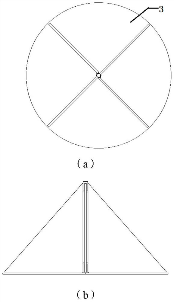 RCS-variable corner reflector and unmanned helicopter target drone