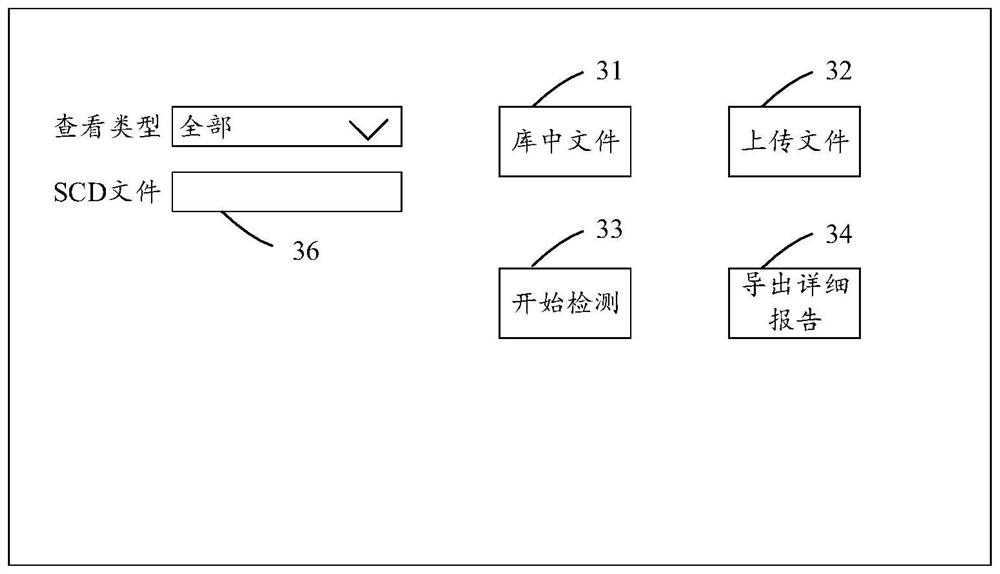 Method, device, equipment and system for checking configuration file of intelligent substation