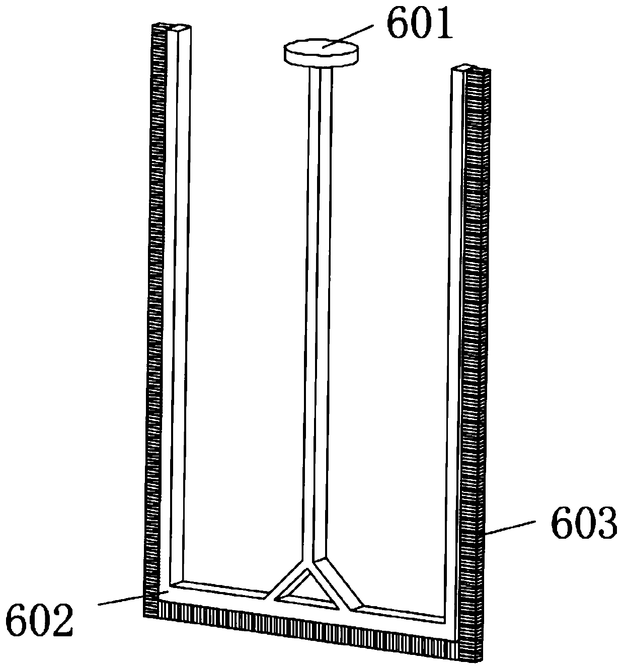 Storage equipment for uniformly stirred waterproof coating