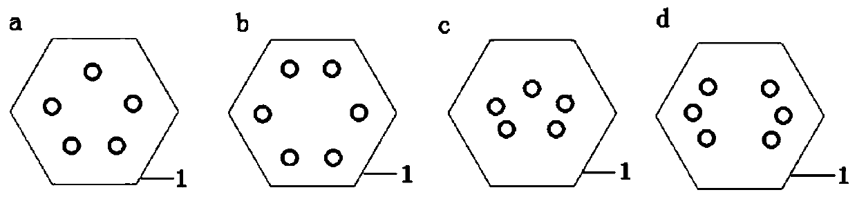 Polypropylene hollow resin particles, extrusion mechanism thereof and hollow expanded polypropylene beads