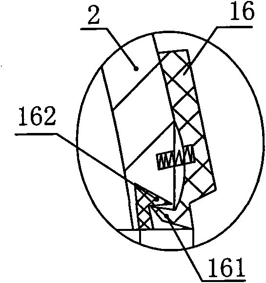 Cover structure of electric pressure cooker