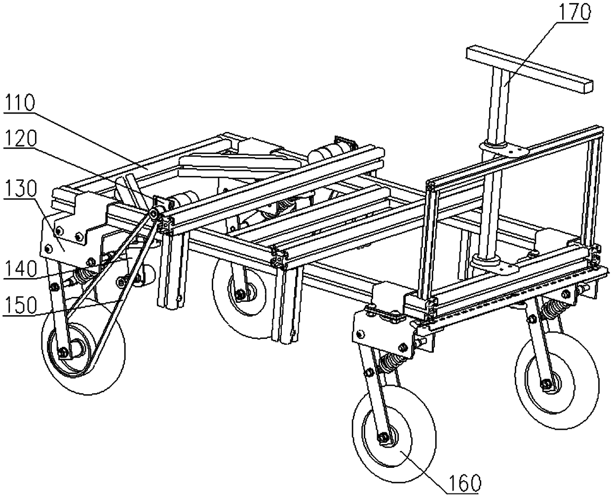 Automatic picking apparatus for ridge culture of strawberries and working process of automatic picking device