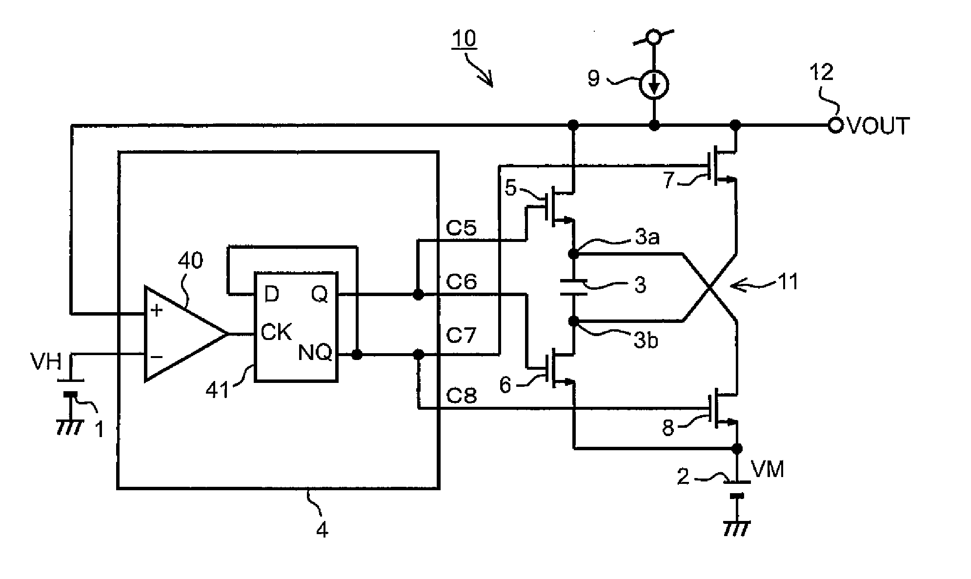 Sawtooth wave generation circuit