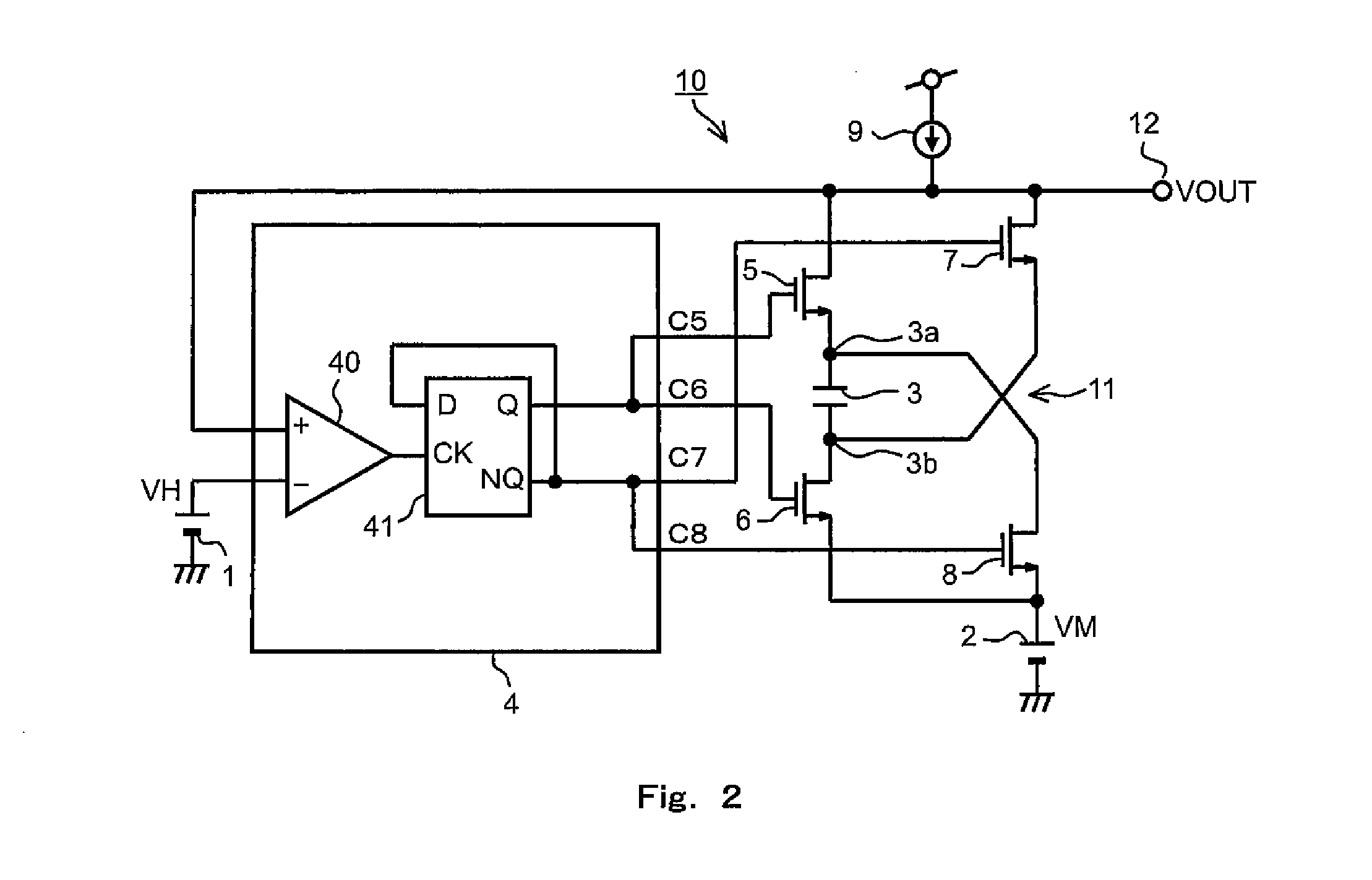 Sawtooth wave generation circuit