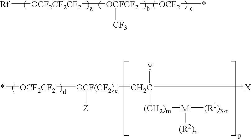 Surface-treating agent comprising inorganic/organic composite material