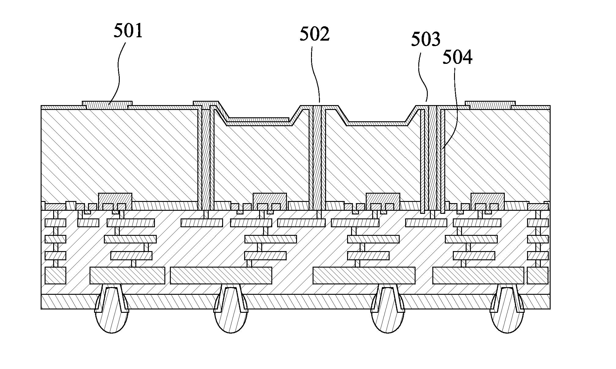 Integrated compact MEMS device with deep trench contacts