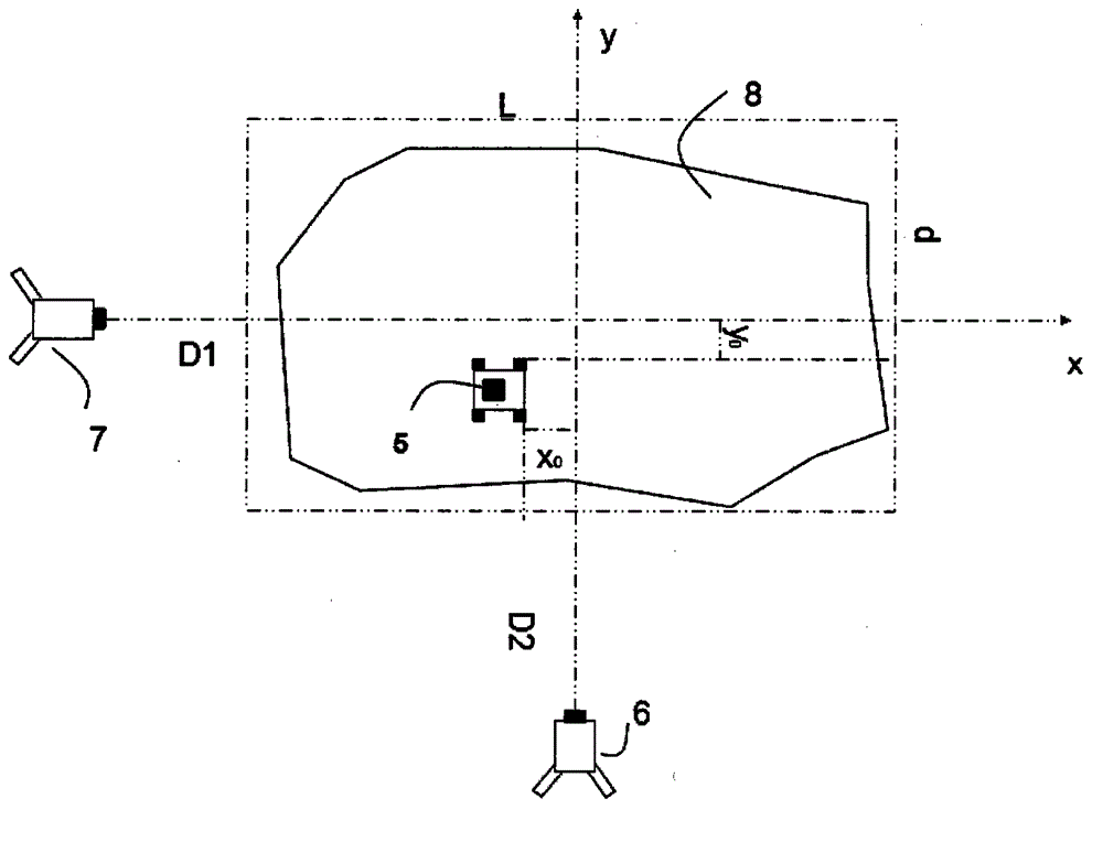 Dual-vision self-positioning system for full-automatic robot mower