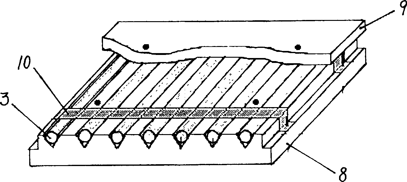 Method and apparatus for applying optical fiber array energy source to laser sintering rapid forming