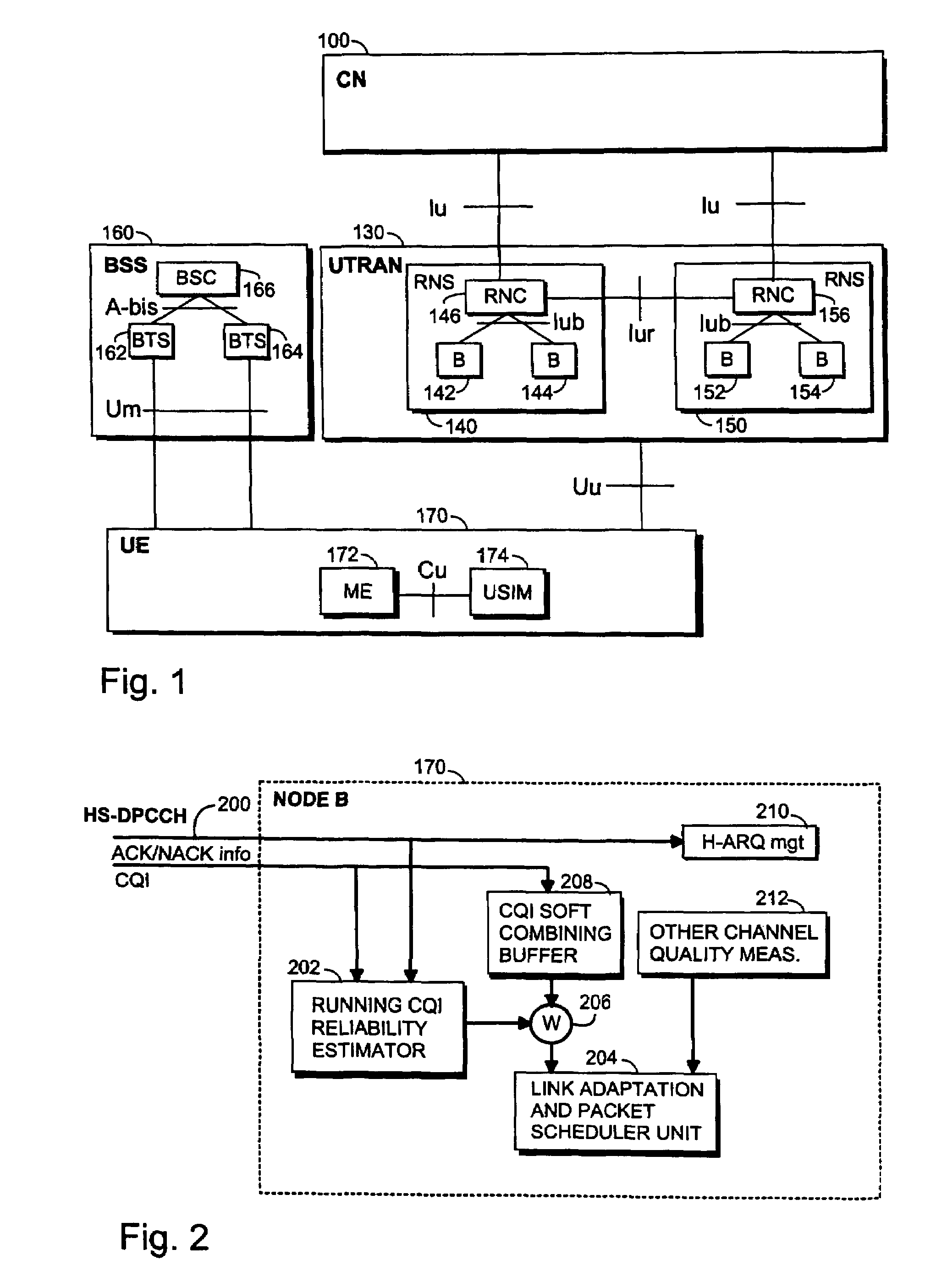 Method and base station for controlling link adaptation and packet scheduling in high speed downlink packet access (HSDPA) radio system